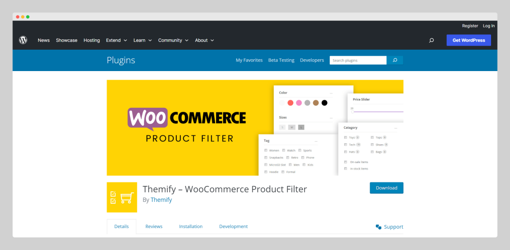 Themify, WooCommerce Product Filter, woooplugin