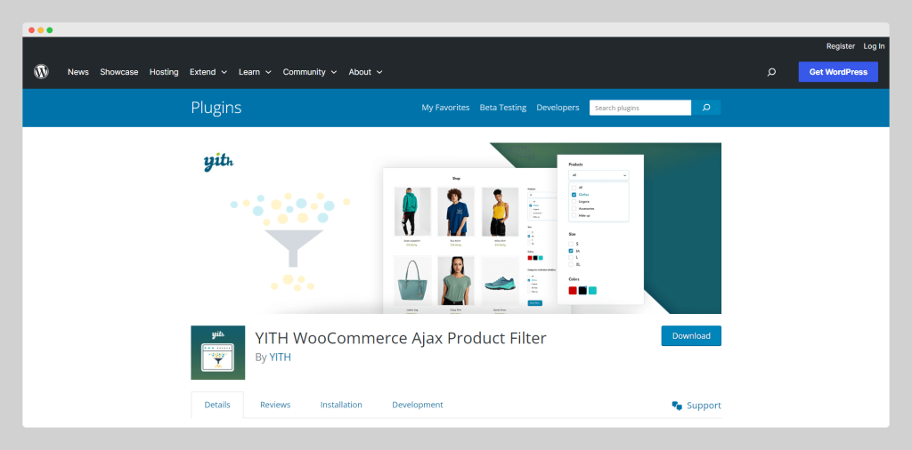 YITH WooCommerce Ajax Product Filter, Woooplugin