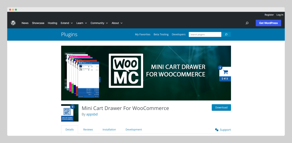 Mini Cart Drawer For WooCommerce, Woooplugin