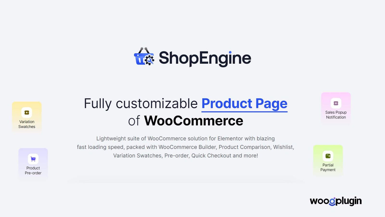 ShopEngine review, Woooplugin