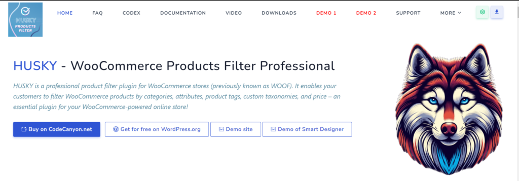 HUSKY WooCommerce Products Filter Profession WordPress Filter Plugin