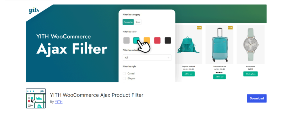 YITH WooCommerce AJAX Product Filter WordPress Filter Plugin